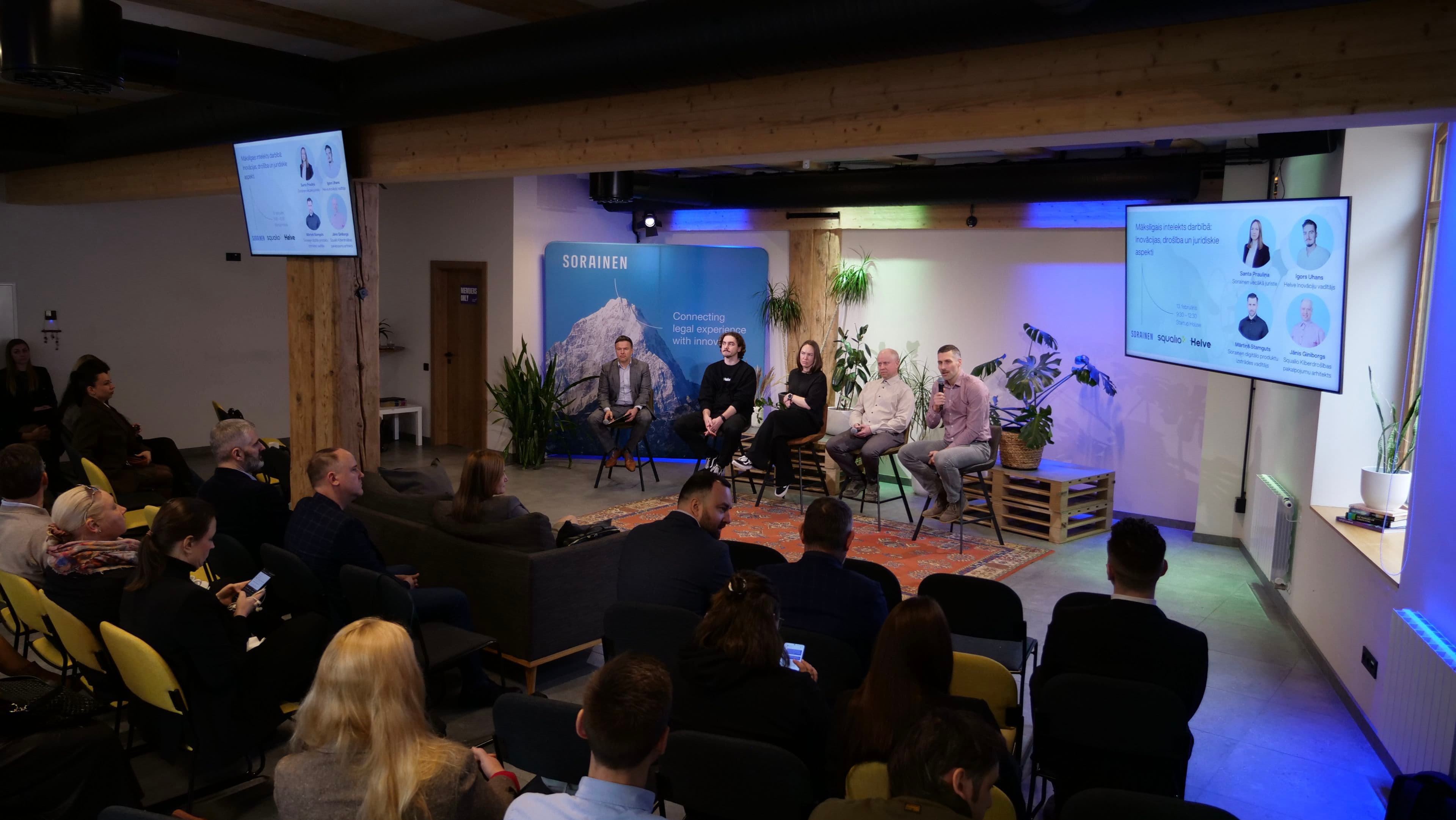 Sorainen x Helve x Squalio @ Startup House, 13.02.2025.